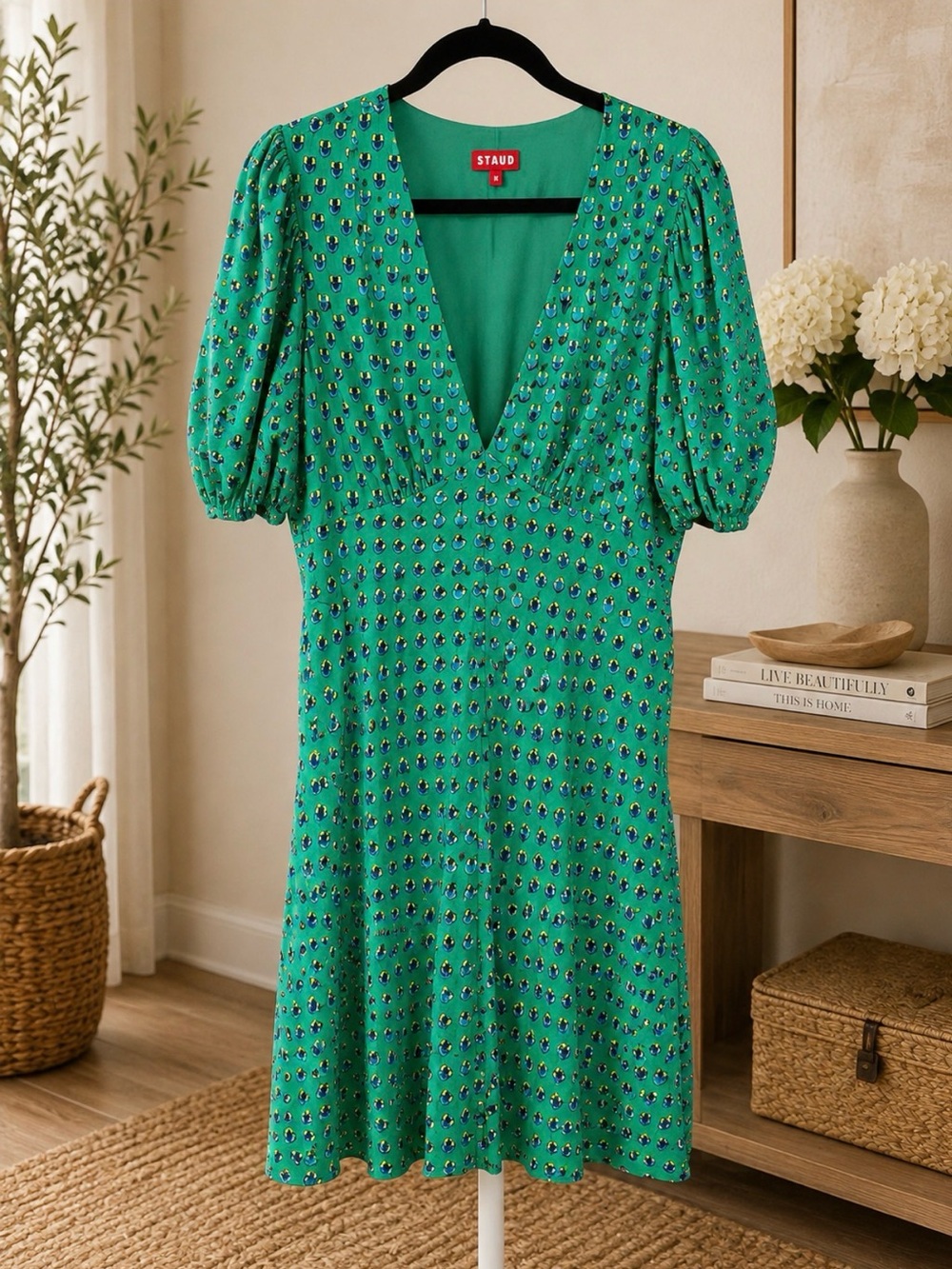 STAUD Mini Milla Dress Sz 14 -P2P 20’